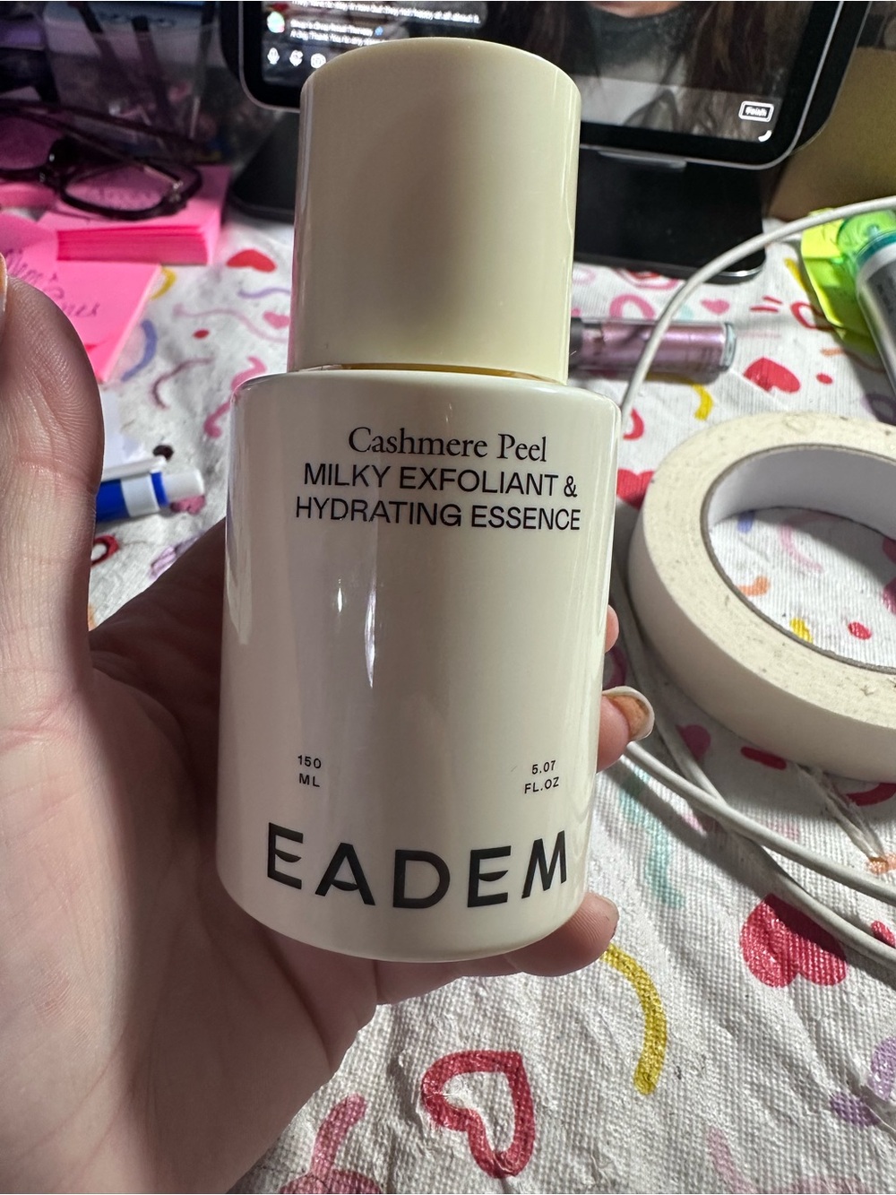 EADEM Milky Rice Exfoliating Toner, AHA & PHA Face Exfoliant Pore Minimizer